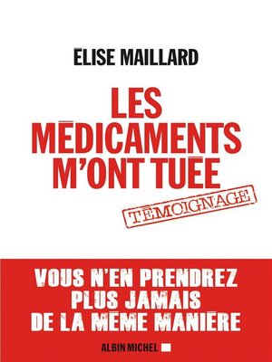 cover image of Les Médicaments m'ont tuée
